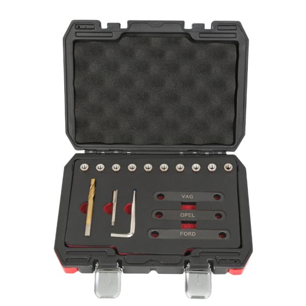 Jogo para Reparar Roscas de Tubos de Travão M9x1.25 Kroftools 5930
